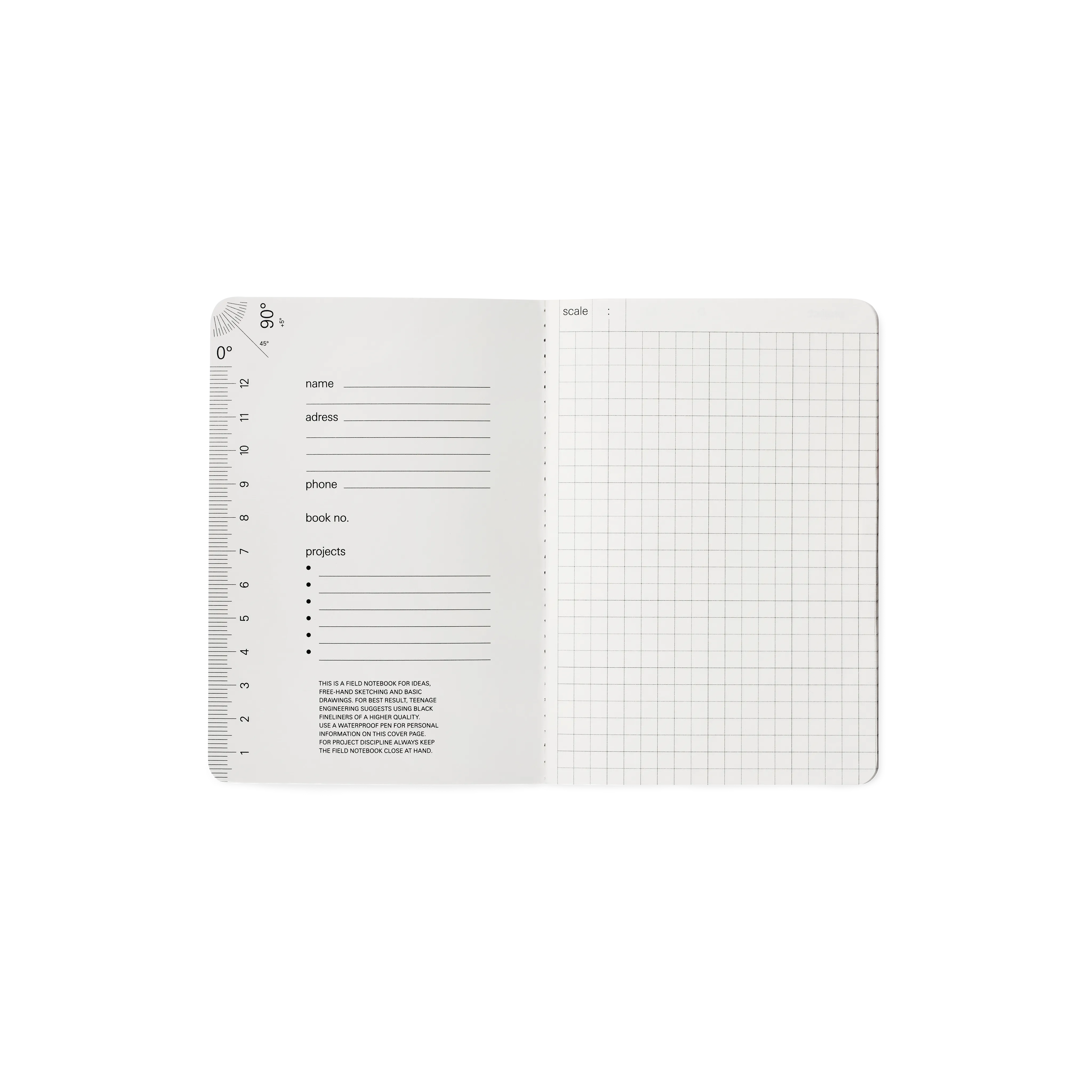 field notebook