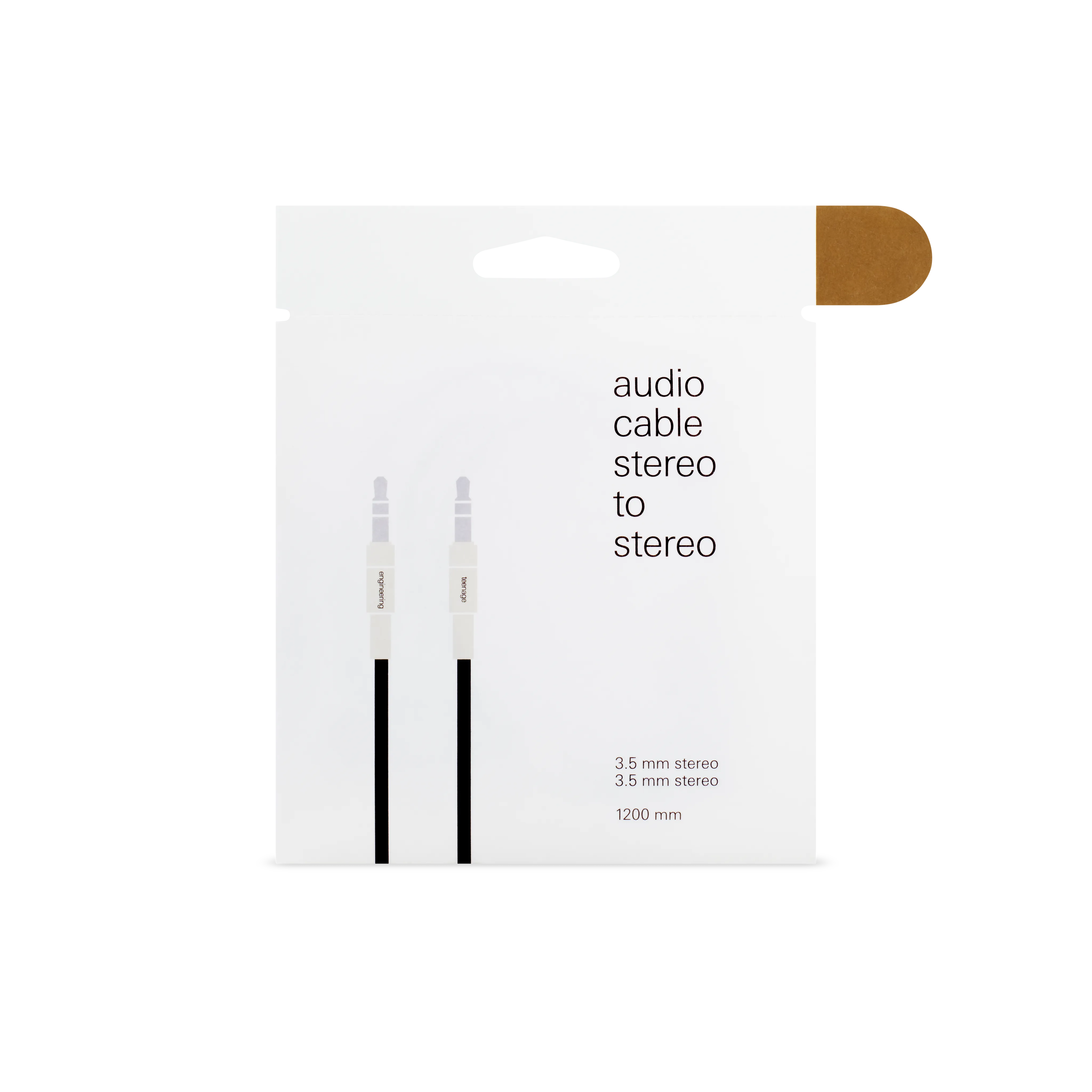 textile audio cable 3.5 mm - 3.5 mm